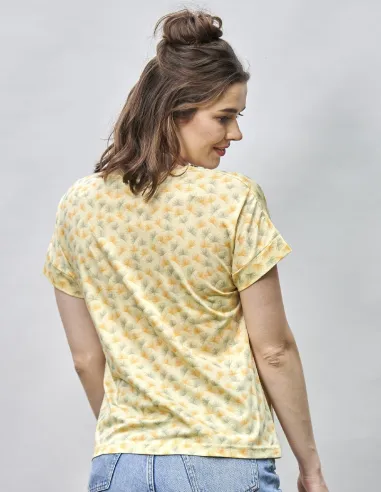 Basic Shirt Oversized 1/4-Mouwen Bio...