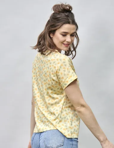 Basic Shirt Oversized 1/4-Mouwen Bio...