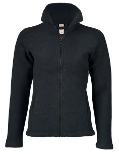 Dames Jas Merino Wol Fleece Engel Natur 2