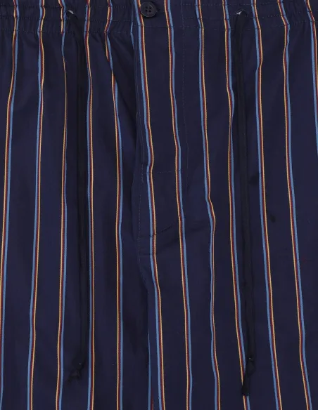 Bio Katoenen Herenpyjama Bombay Stripes Ambassador 1867