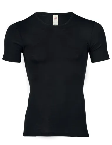 Heren T-Shirt Zijde Wol Engel Natur