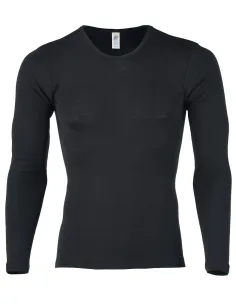 Heren Shirt Lange Mouw Zijde Wol Engel Natur 2