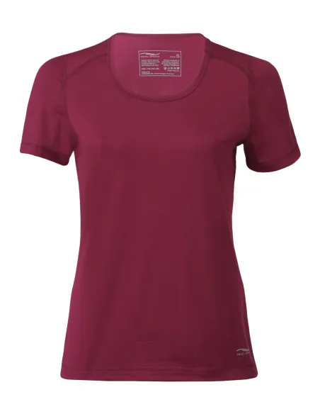 Engel Sports Dames T-Shirt Zijde-Merinowol Regular Fit