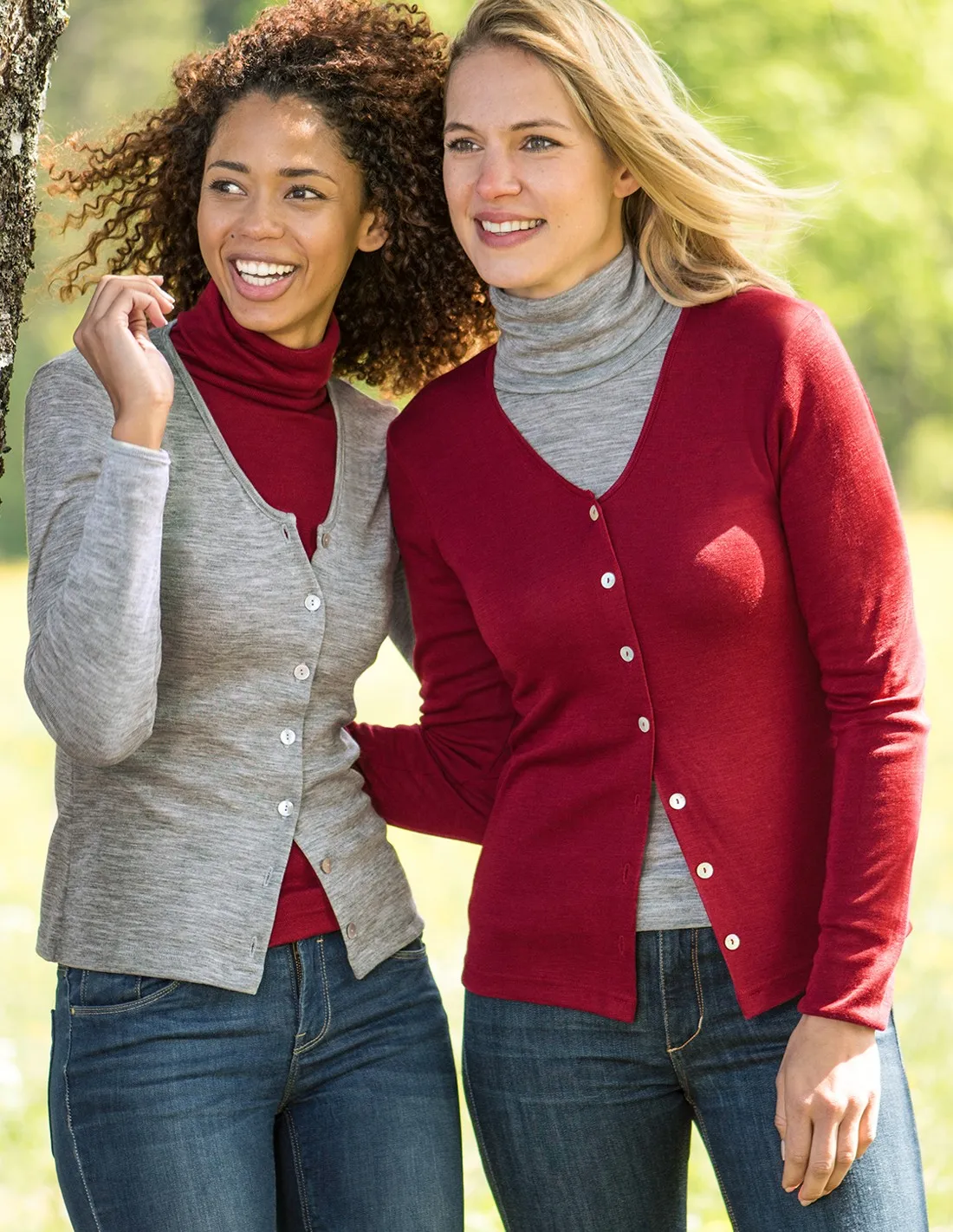 Cardigan - Vest Zijde Wol Engel Natur Kleur Zwart Maat 38/40 - Medium