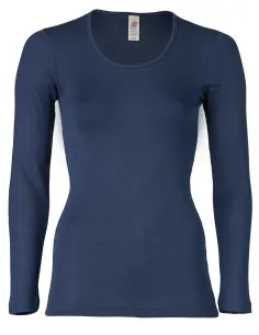 Dames Shirt Lange Mouw Zijde Wol Engel Natur 2