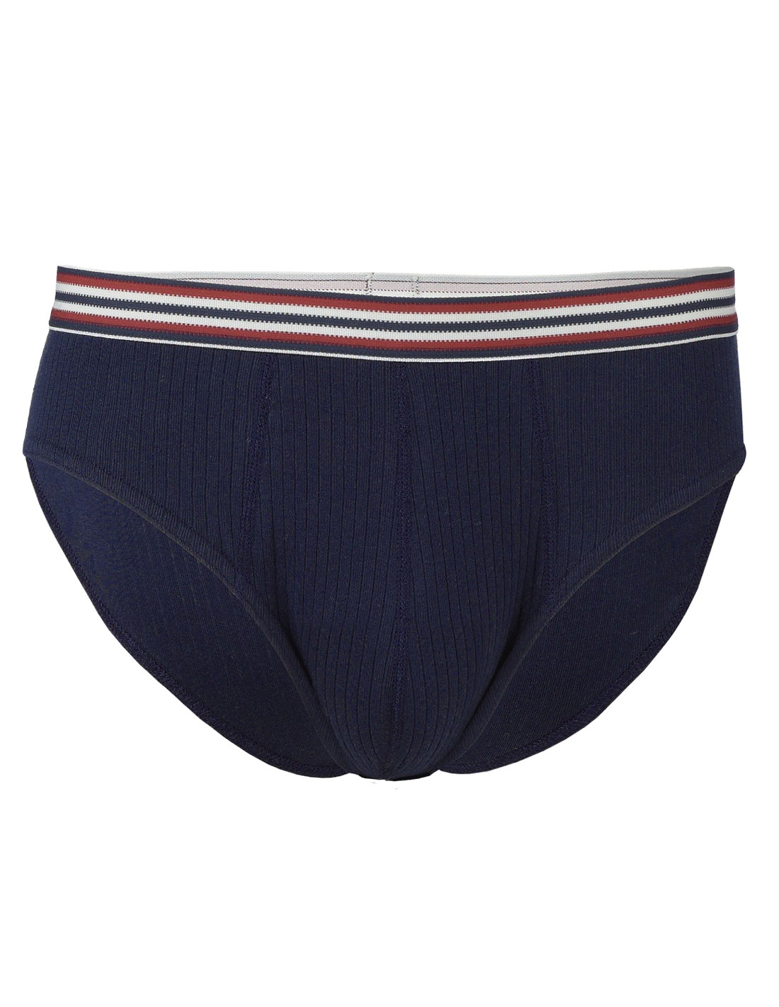 Herenslip Katoen Engel Natur, Kleur Indigo, Maat 46/48 - Medium